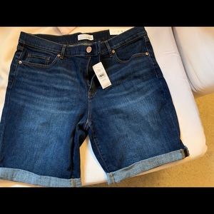 Loft Jean shorts NWT
